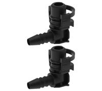 Be In Your Mind 2 connettori per tubo riscaldatore del corpo acceleratore compatibile con Opel Mokka 1.4 compatibile con Chevrolet Cruze OE 55354565, 36,5 x 30,1 mm, nero