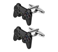 Be in Your Mind 2 Gemelli per Controller di Gioco, Gemelli con Manico a Forma di Gamepad, Gemelli da Matrimonio, Accessori da Uomo per Uomini delicati, 23.5mm, Metallo, Nessuna Pietra preziosa