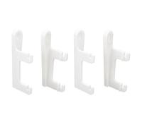 Be In Your Mind 2 Paia Di Supporti Da Parete Per Router Compatibile Con AVM FritzBox 7590/7530/7510 Supporto Da Parete Per Modem WiFi In Plastica 88 Mm X 36 Mm Bianco