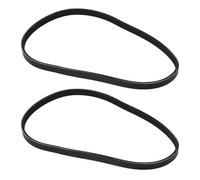 Be In Your Mind 2 pezzi 5PJ610 cinghia di trasmissione a costine V 40103100 adatta per scopi di design industriale (5 nervature lunghe 610 mm)