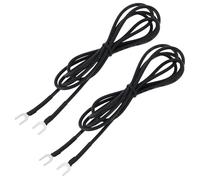 Be In Your Mind 2 Pezzi Da Cavo Di Terra Per Giradischi Da 1 M Con Terminali A Forcella Da 5 Mm Filo 22 AWG