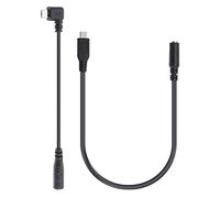 Be In Your Mind 2 Pezzi DC Power 3.5mm Femmina A Micro USB 5pin Maschio Adattatore Connettore Cavo Cuffia Auricolare Collegare Il Cavo Telefonico