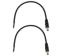Be In Your Mind 2 PZ DC7909 Maschio Cavo di Alimentazione 12 V DC Maschio a Filo Nudo Open End Cavo di Alimentazione 16AWG DC 7.9x5.5mm Barrel Connettore Pigtail Cavo 30 cm per cella solare