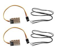 Be In Your Mind 2 Set 4 In 1 Sistema Di Illuminazione Shunt Scheda Di Espansione Scheda Di Espansione Luce Rimorchio Spina PH2.0 Compatibile Con Ta-miya 1/14 RC Camion