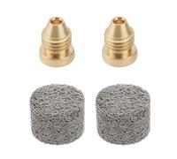 Be In Your Mind 2 Set Di Punte Per Ugelli Per Cannone In Schiuma In Ottone Da 0,9 mm Con Schiuma Maker Adatte Per Parti Di Ricambio Per Lancia In Schiuma Da Neve 3000 PSI