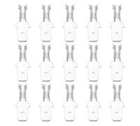 Be In Your Mind 200pcs 4,8 Mm Terminale A Crimpare Maschio Connettore A Forcella Connettori Non Isolati Terminali AWG 20-16 0,5 Mm² -1,5 Mm² Maschio Terminale A Crimpare