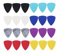 Be In Your Mind 24 plettri in feltro per chitarra compatibile con ukulele chitarra classica corda di nylon per basso ukulele plettro in feltro