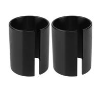 Be In Your Mind 2PCS Adattatore Per Attacco Manubrio Senza Filettatura In Lega Di Alluminio Da 1-1/8" A 1" Riduttore Per Tubo Sterzo Forcella Anteriore Da 28,6 Mm A 25,4 Mm