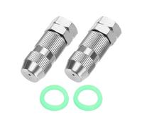Be In Your Mind 2PCS Punte per Ugelli Spruzzatore Agricolo 1,5mm con Rondella Spruzzatore Ugello in Lega Spruzzatore Ugello Ad Alta Pressione per Prati Campi Agricoli Giardini di Ville
