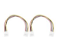 Be In Your Mind 2x Cavo Di Alimentazione Per Unità Floppy Disk Da 20 Cm Adattatore Per Cavo Di Alimentazione Da 4 Pin A 4 Pin Per Scheda Madre Con Unità Floppy Disk Da 3,5 Pollici