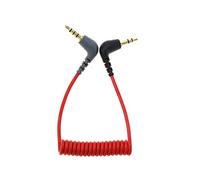 Be In Your Mind 3.5mm TRS a TRRS Patch Adattatore Microfono Cavo Maschio a Maschio Presa 3.5mm Cavo Microfono Audio Lavalier Patch Cavo Compatibile con Rode SC7/BOYA-MM1 Android Smartphone