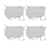 Be In Your Mind 4 Morsetti Per Fusibile UK5-HESI Senza LED 6,3 A Per Fusibile 5x20 Mm Grigio