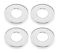 Be In Your Mind 4 pezzi coperture per tubi doccia di ricambio cromate copertura per tubo radiatore in metallo copertura per tubo alto foro decorativo accessori per la casa bagno 33mm