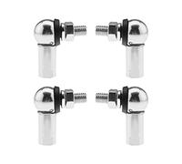 Be In Your Mind 4 pezzi Kit Giunto Sferico per Collegamento Angolare con Guarnizione Antipolvere con Clip a Molla CS DIN 71802 Sostituzioni -M8 (Filettatura Sinistra e Filettatura Destra)