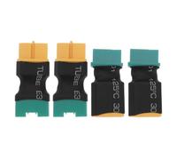 Be In Your Mind 4pcs Adattatore Connettore MPX A XT60 Adattatore Antipolarità Placcato Oro Da MPX Maschio Femmina A XT60 Maschio Femmina A 6 Pin Per Batteria Lipo Multiplex RC