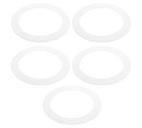 Be In Your Mind 5 guarnizioni 812-4710 per stufa a pellet da 15,2 cm, compatibili con termosifone, 152,4 x 114 x 3 mm, colore: bianco