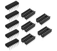 Be In Your Mind 5 Set Di Chip Di Uscite A Tre Stati Con Buffer A Bus Quadruplo SN74AHCT125N Con Socket Per Buffering Di Circuiti Digitali