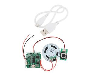 Be In Your Mind 8M Modulo audio programmabile MP3 WAV Music Player con altoparlante per fai da te Carillon di compleanno Biglietto di auguri 4,5-5 V