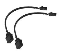 Be In Your Mind Cavo Adattatore RGB Standard a 3 Pin Adattatore ARGB da 2 Pezzi Compatibile con Corsair Commander PRO Lighting Node PRO Commander Core XT