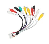 Be In Your Mind Cavo di uscita RCA per autoradio a 20 pin, compatibile con Junsun Autoradio