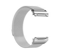 Be In Your Mind Cinturino per orologio compatibile con Fitbit Ionic Cinturino per orologio da polso di ricambio in acciaio inossidabile con rete metallica magnetica, 140~205mm, Metallo
