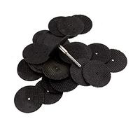 Be In Your Mind Dischi da taglio in resina da 32 mm, 30 pezzi, in fibra di vetro con asta per utensili abrasivi rotativi