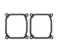 Be In Your Mind Guarnizione coperchio valvola tosaerba 120-4206 1204206 compatibile con Toro, compatibile con Exmark, compatibile con TimeCutter 110 x 122 mm, 2 pezzi, grigio