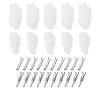 Be In Your Mind Molex - Lotto di 10 connettori da 4,2 mm, 2 pin, 5557 5559, per illuminazione giocattoli e comunicazioni digitali