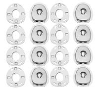 Be In Your Mind Set di 12 piastre di presa compatibili con Lift The Dot Snap Fastener Accessori per Tenda Fibbia Bagagli Borsa Barca Copertura di Fissaggio 22,5 x 20 mm