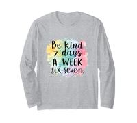 Be Kind 6-7 Giorni A Settimana Sei Sette 67 Meme Maglia a Manica