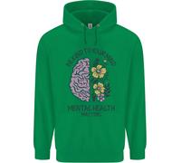 Be Kind Al Tuo Mind Salute Mentale Bambini Felpa con Cappuccio