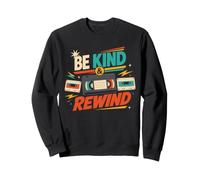 Be Kind And Rewind - Cassetta VHS retrò Anni '80 e '90, Nostalgia Felpa