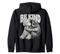 Be Kind Baby Scimmia Peluche Abbraccio Carino Gentilezza Felpa con Cappuccio