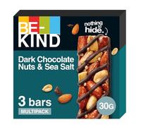 Be-Kind Barretta con Cioccolato Fondente e Sale Marino, 3 x 30 g