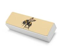 Be Kind Bee - Custodia rigida per occhiali con panno di pulizia, per donne e uomini