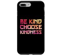 Be Kind Choose Kindness Rainbow Positive Inspirational Quote Custodia per iPhone 7 Plus/8 Plus