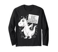 Be Kind Dinosaur Cute Anti-Bullying Kindness Maglia a Manica