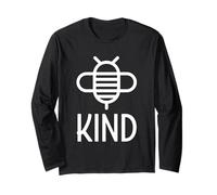 Be Kind Funny Cute Bumble Bee Adorabile Nizza Honeybee Maglia a Manica