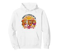 Be Kind Groovy Retro Sunshine Cute Kindness Teacher Felpa con Cappuccio