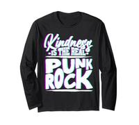 Be Kind La gentilezza è Reale Punk Rock Empatia Giustizia Maglia a Manica