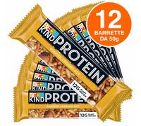 Be-Kind Protein Snack Caramello Frutta Secca Croccante - 12 Barrette Proteiche