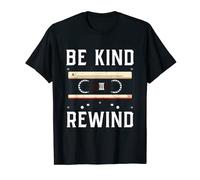 Be Kind Rewind anni '90 Nostalgia 80s - Cassetta per feste Maglietta