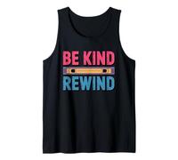 Be Kind Rewind, Design d'Arte retrò VHS Vintage Canotta