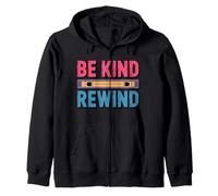 Be Kind Rewind, Design d'Arte retrò VHS Vintage Felpa con Cappuccio