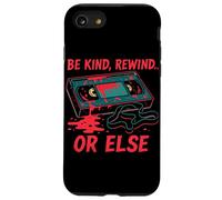 Be Kind Rewind O Else Horror Retro VHS Custodia per iPhone SE (2020) / 7 / 8