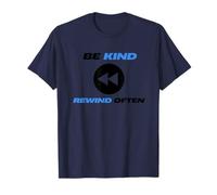 Be Kind Rewind Often. Retro anni '80 e '90 cassetta arte nastro Maglietta