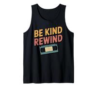 Be Kind Rewind Retro Anni '80 '90 VHS Nostalgia Canotta