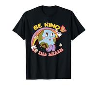 Be Kind to The Earth - Simpatica Grafica retrò con Pianeta Maglietta