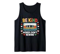 Be Kind Words Don't Rewind Vintage Music Lovers Anni '90 '80 Canotta