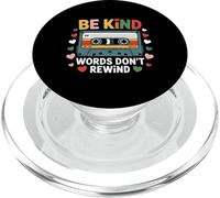 Be Kind Words Don't Rewind Vintage Music Lovers Anni '90 '80 PopSockets PopGrip per MagSafe